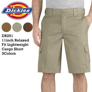 ディッキーズ Dickies ハーフパンツ パンツ ショートパンツ メンズ 11inch RELAXED FIT LIGHTWEIGHT CARGO SHORT DR251｜sneak