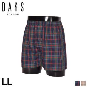 ダックス DAKS トランクス 下着 インナー アンダーウェア メンズ 前開き ソフトパイルゴム LL メンズ下着 男性 TRUNKS 0159-01｜sneak