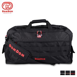 ドムドム DOMDOM ボストンバッグ ショルダーバッグ メンズ レディース 50L 撥水 大容量 BOSTON BAG ブラック 黒 DM011｜sneak