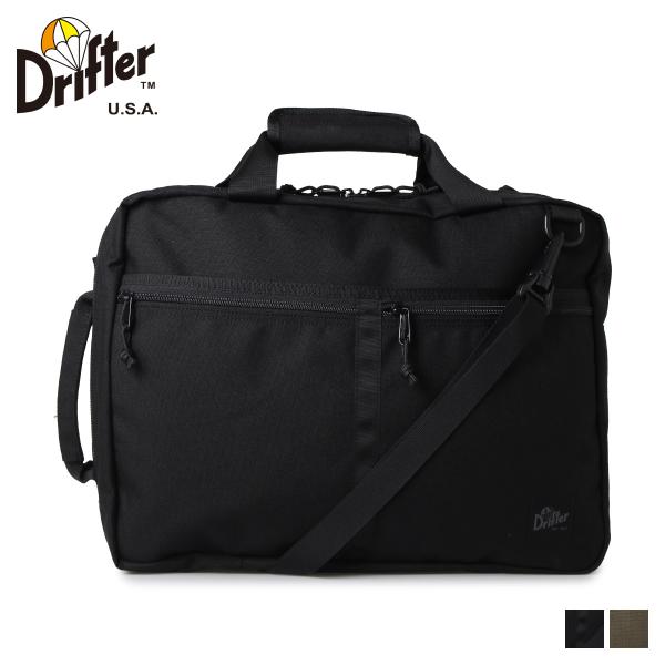 ドリフター Drifter ショルダーバッグ ビジネスバッグ ブリーフケース リュック メンズ 18...