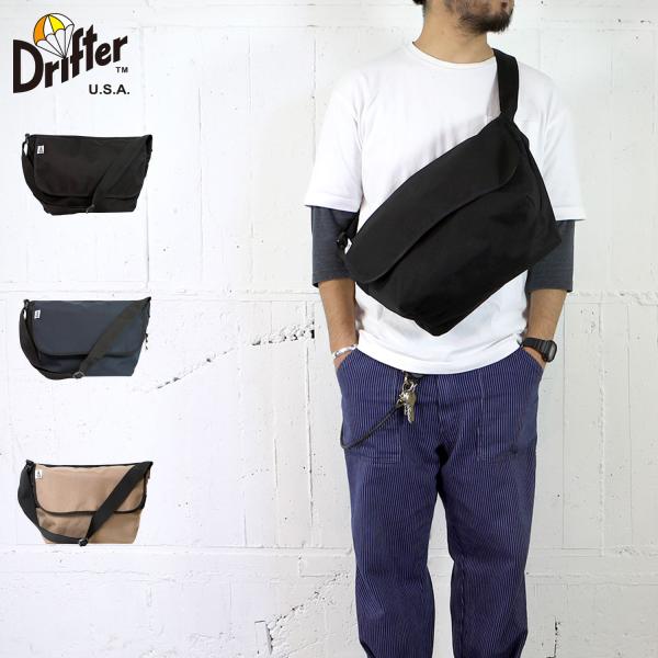 ドリフター Drifter バッグ メッセンジャーバッグ ショルダー メンズ レディース A4 斜め...