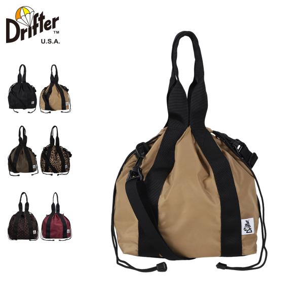ドリフター Drifter ショルダーバッグ トート メンズ レディース 8L 斜めがけ ブラック ...
