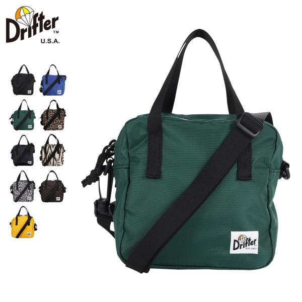 ドリフター Drifter ショルダーバッグ スクエアミニバッグ メンズ レディース 2L 軽量 2...