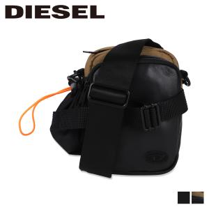 ディーゼル DIESEL バッグ ショルダーバッグ メンズ レディース 斜めがけ 軽量 DSL UTILITY CROSSBODY S ブラック ブラウン 黒 X08932-P4638｜sneak