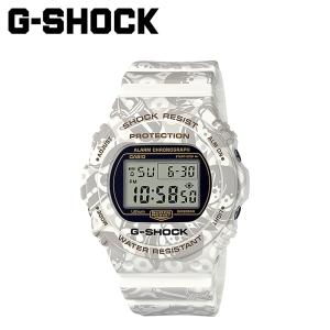 カシオ CASIO G-SHOCK 腕時計 DW-5700SLG-7JR 七福神 寿老人モデル 防水 ジーショック Gショック G-ショック メンズ レディース ホワイト 白｜sneak