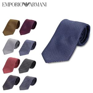 エンポリオアルマーニ EMPORIO ARMANI ネクタイ メンズ シルク ブランド イタリア製 NECKTIE｜sneak