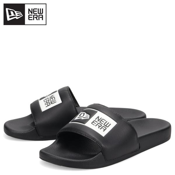 ニューエラ NEW ERA スライド スライドサンダル ボックスロゴ メンズ SLIDE BOXLO...
