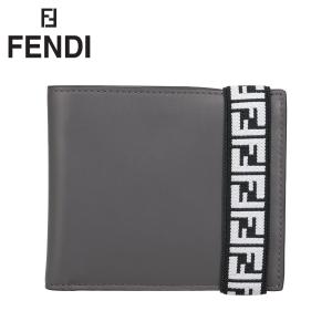 FENDI（フェンディ） FF Logo Bi-Fold Wallet 二つ折り財布 折りたたみ