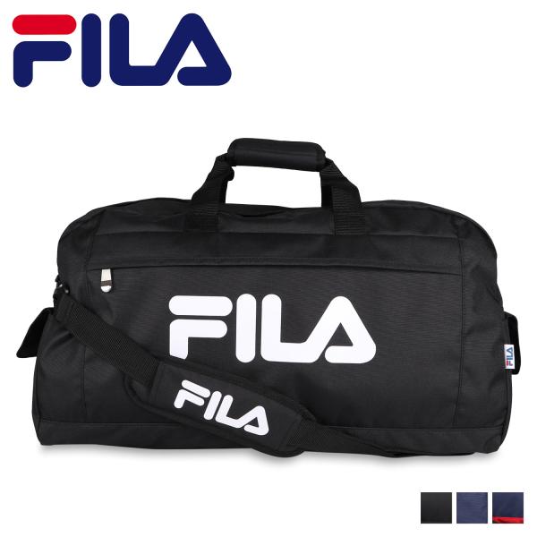 FILA フィラ ボストンショルダーバッグ メンズ レディース 42L 大容量 撥水 BOSTON ...
