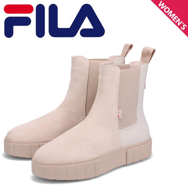 FILA フィラ サイドゴアブーツ サンドブラスト チェルシー レディース SAND BLAST C...