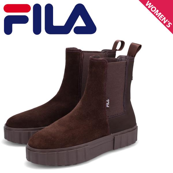 FILA フィラ サイドゴアブーツ サンドブラスト チェルシー レディース SAND BLAST C...