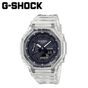 カシオ CASIO G-SHOCK 腕時計 GA-2100SKE-7AJF スケルトンシリーズ 防水 ジーショック Gショック G-ショック メンズ レディース クリア｜sneak