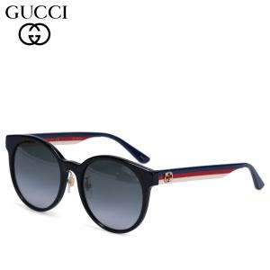 グッチ GUCCI サングラス メンズ レディース アジアンフィット UVカット 紫外線対策 ブラック 黒 GG0416SK-001｜sneak