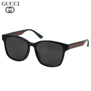 グッチ GUCCI サングラス レディース アジアンフィット UVカット 紫外線対策 ウェリントン SUNGLASSES ブラック 黒 GG0417SK-001