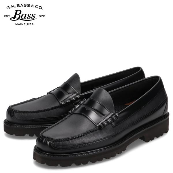 G.H.BASS ジーエイチバス ローファー モック ウィージャンズ 90 ラーソン カヌー メンズ...