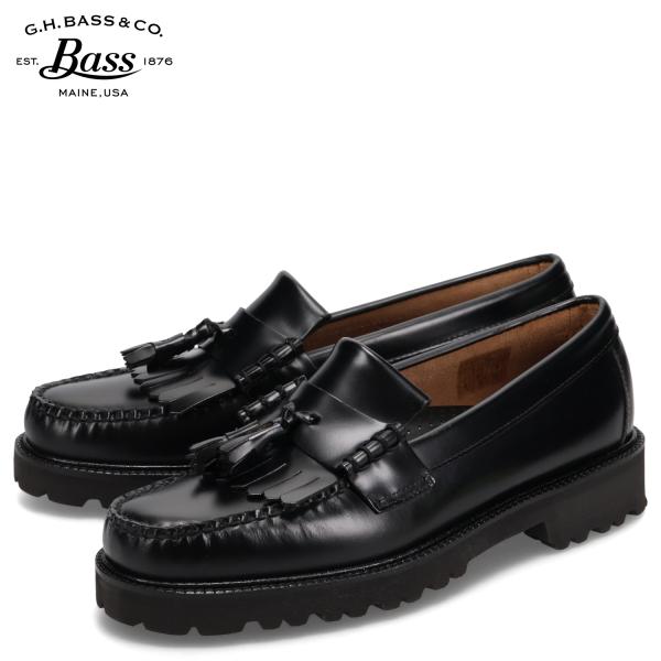 G.H.BASS ジーエイチバス ローファー タッセル ウィージャンズ 90 レイトン 2 キルティ...