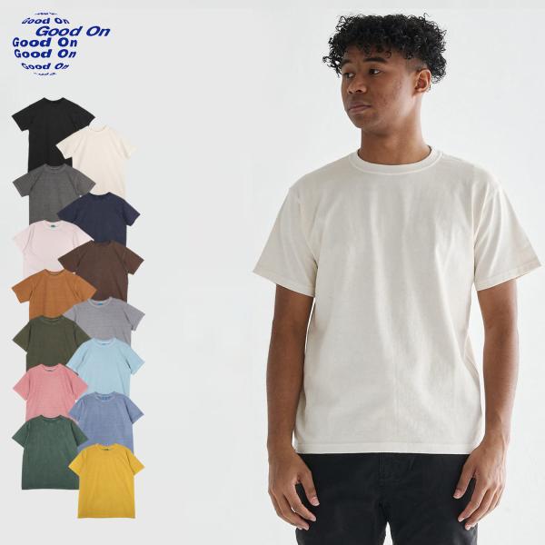 Good On グッドオン クルー Tシャツ 半袖 メンズ レディース Uネック SS CREW T...