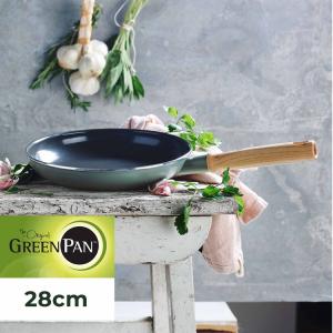 グリーンパン GREENPAN フライパン メイフラワー 28cm IH ガス対応 MAY FLOWER CC001899-001｜sneak