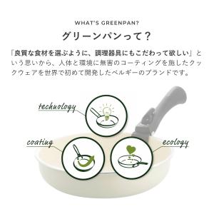 特典付き グリーンパン GREENPAN フラ...の詳細画像2