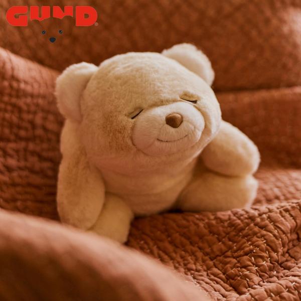 GUND ガンド ぬいぐるみ クマさん 熊 スナッフル スーザー ベビー キッズ ホワイト 白 60...
