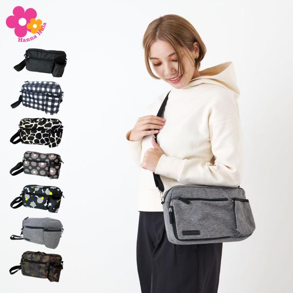 ハンナフラ Hanna Hula ショルダーバッグ ミニショルダーバッグ メンズ レディース 軽量 ...