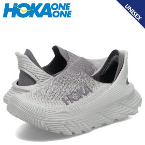 ホカオネオネ HOKA ONE ONE スニーカー スリッポン リストア メンズ TC レディース 厚底 RESTORE TC グレー 1134532 爆買