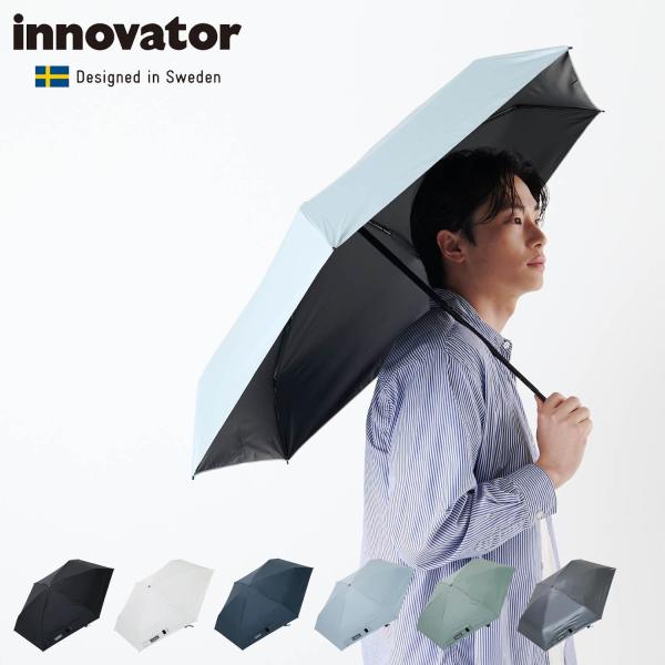 イノベーター innovator 折りたたみ傘 雨傘 日傘 メンズ レディース 53cm 晴雨兼用 ...