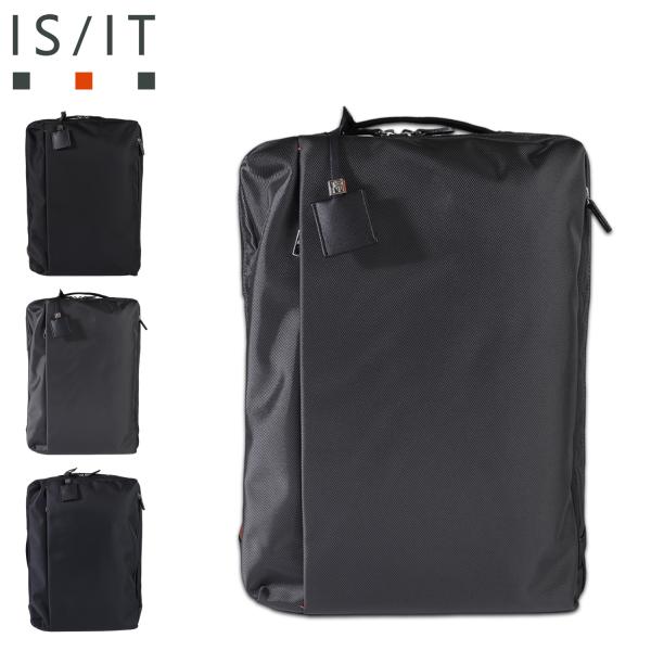 IS/IT イズイット リュック バッグ デイパック ビジネスバッグ ラップトップ メンズ 撥水 B...