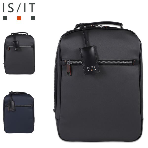 IS/IT イズイット リュック バッグ デイパック ビジネスバッグ アゲイン メンズ 防水 A4サ...