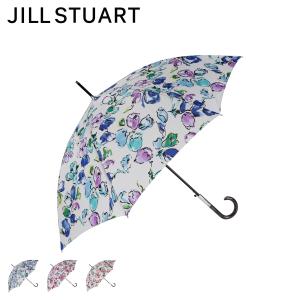 ジルスチュアート JILLSTUART 長傘 雨傘 ジャンプ傘 レディース 60cm 軽量 ブルー ピンク マルチ 1JI11042｜sneak