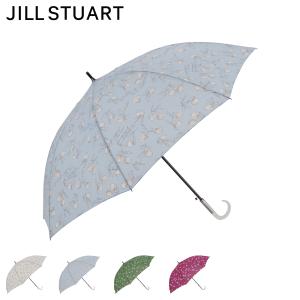 ジル スチュアート JILL STUART 長傘 雨傘 レディース アップル プリント 耐風 ジャンプ式 オフホワイト ブルー グリーン フューシャ 1JI 11063