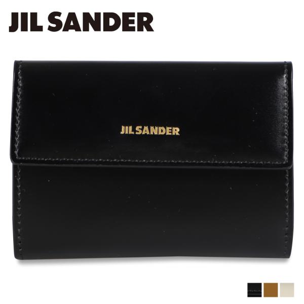 ジルサンダー JIL SANDER 財布 三つ折り ベビー ウォレット レディース 本革 BABY ...