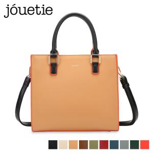 ジュエティ jouetie ショルダーバッグ レディース COLOR EDGE SWUARE TOTE BAG JUT-80930B｜sneak