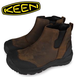 KEEN キーン ブーツ チェルシー レヴェル フォー メンズ 防水 REVEL IV CHELSEA ブラウン 1025559｜sneak