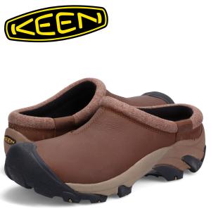 KEEN キーン スニーカー スリッポン トレッキングシューズ ターギー ツー クロッグ メンズ TARGHEE 2 CLOG ブラウン 1026725｜sneak