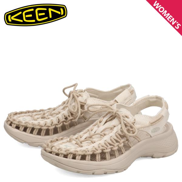 KEEN キーン ウィメンズ ユニーク アストリア キャンバス スポーツサンダル レディース 軽量 ...