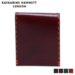 キャサリンハムネット ロンドン KATHARINE HAMNETT LONDON 財布 二つ折り カラー テイラード 2 メンズ レディース 本革 490-58704｜sneak