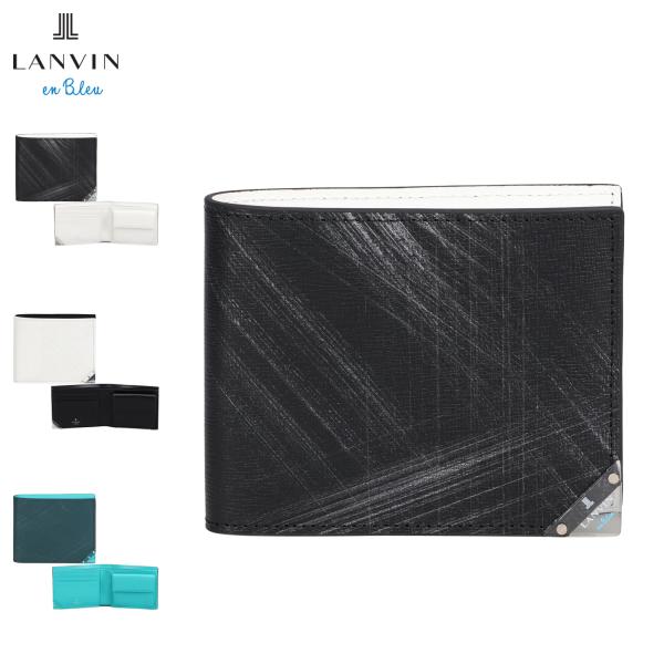ランバンオンブルー LANVIN en Bleu 財布 二つ折り メンズ レディース コンパクト ア...