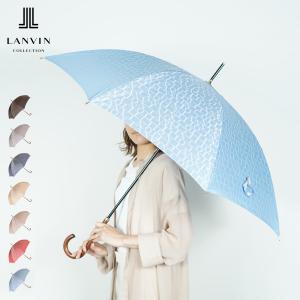 ランバン コレクション LANVIN COLLECTION 長傘 雨傘 レディース 60cm 軽量 LONG UMBRELLA 0576-00｜sneak