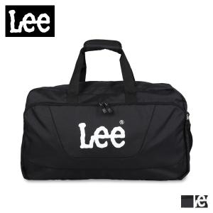 Lee リー ボストンバッグ ダッフルバッグ ショルダーバッグ メンズ レディース 43L 大容量 BOSTON BAG ブラック 黒 320-4840｜sneak