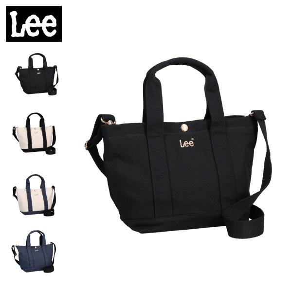 Lee リー バッグ トートバッグ ショルダーバッグ レディース 小さめ ミニ ファスナー付き キャ...