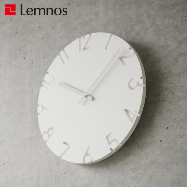 タカタレムノス Lemnos 時計 壁掛け クロック カーヴド アナログ オシャレ 静音 CARVE...
