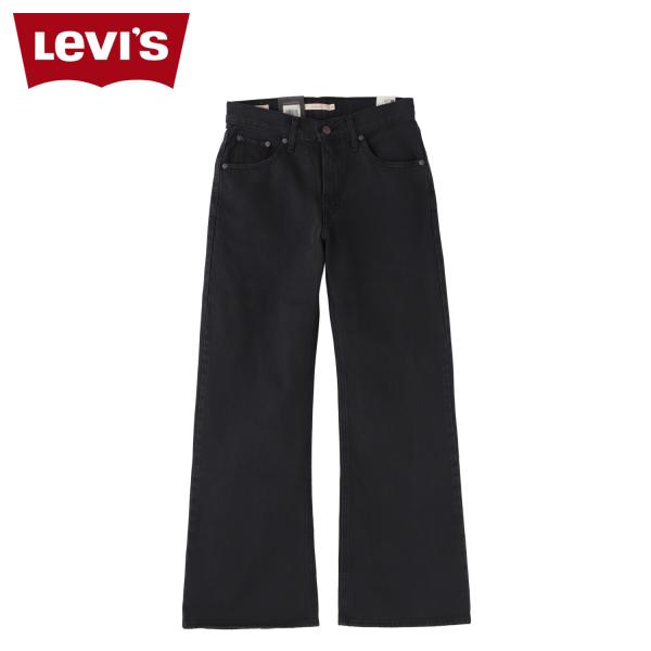 リーバイス LEVIS ジーンズ デニム パンツ ジーパン レディース LOOSE BOOT ブラッ...