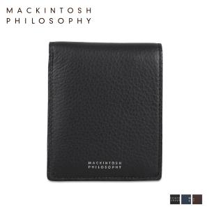 マッキントッシュ フィロソフィー MACKINTOSH PHILOSOPHY 財布 二つ折り メンズ グレンフィディック 本革 BI-FOLD WALLET MAP-2120121｜sneak