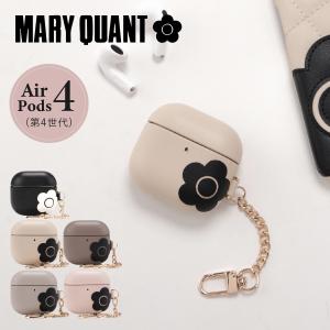 MARY QUANT マリークヮント エアーポッズ AirPods ケース カバー レディース マリクワ PU LEATHER HYBRID AIRPODS 4 CASE 第4世代 AP4-MQ