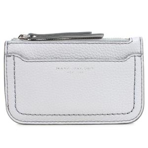 マークジェイコブス MARC JACOBS カードケース 名刺入れ 小銭入れ レディース レザー EMPIRE CITY LEATHER KEY POUCH ライト グレー M0015039-052｜sneak