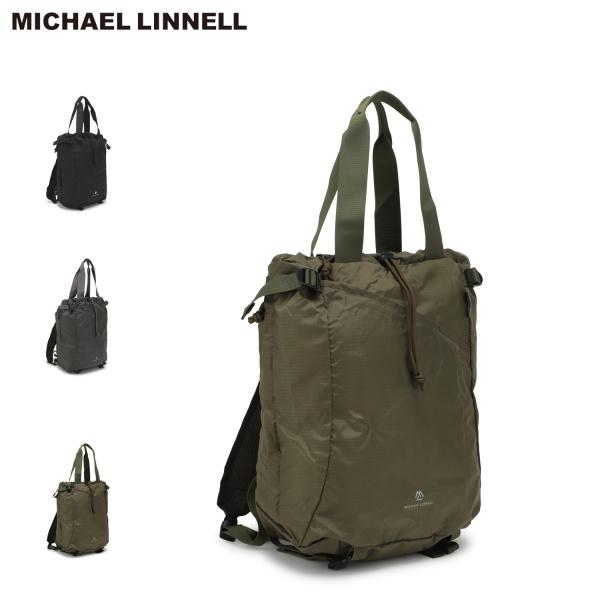 マイケルリンネル MICHAEL LINNELL トートバッグ リュック バッグ バックパック メン...