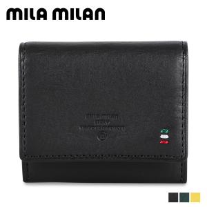 mila milan ミラ・ミラン 財布 小銭入れ コインケース ピスタ メンズ レディース 本革 PISTA ブラック グリーン イエロー 黒 254621｜sneak