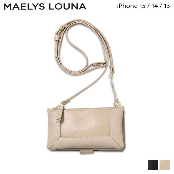 マエリスルーナ MAELYS LOUNA iPhone15 14 13 ポーチ スマホケース ショル...