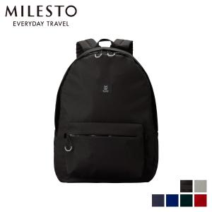 ミレスト MILESTO リュック バッグ バックパック メンズ レディース TROT BACKPACK MLS258｜sneak